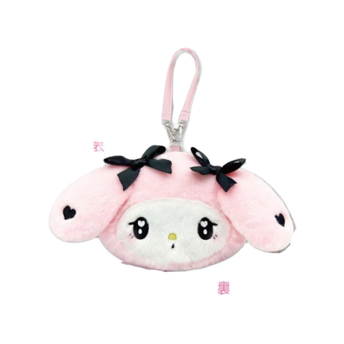 San-X Hatayama Shoji Sanrio Face Pouch My Melody 10x14cm Girly Style