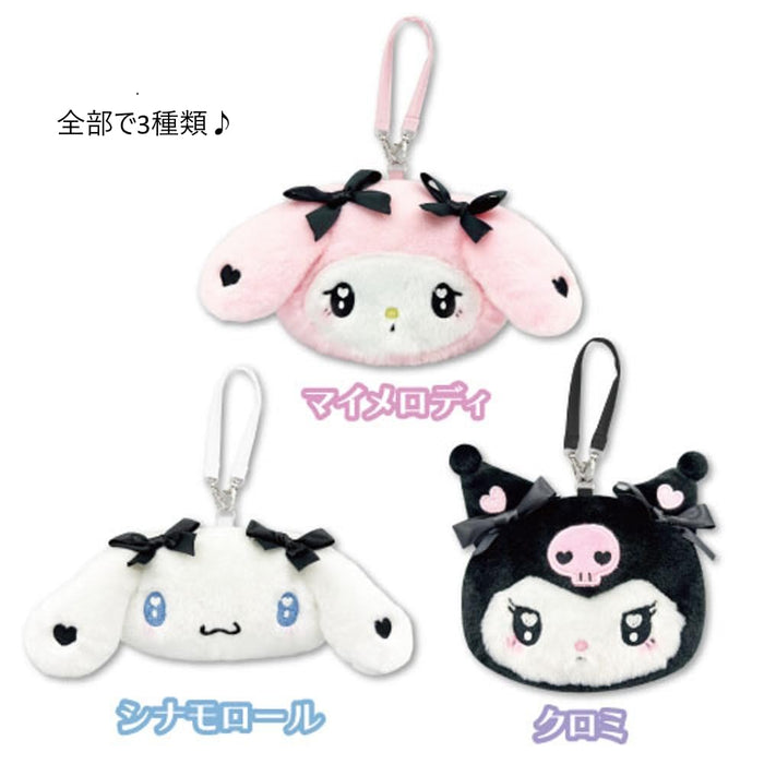 San-X Hatayama Shoji Sanrio Face Pouch My Melody 10x14cm Girly Style