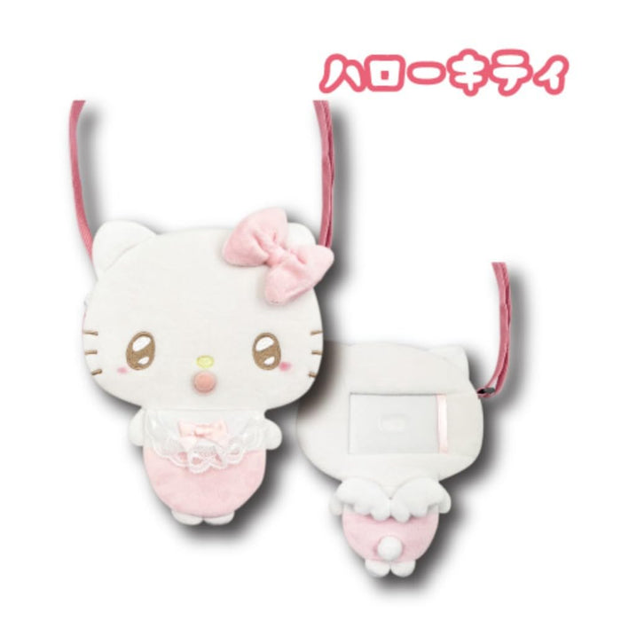 San-X Hello Kitty Angel Baby, flache, gestanzte Pochette, H20xB17cm, 63202074