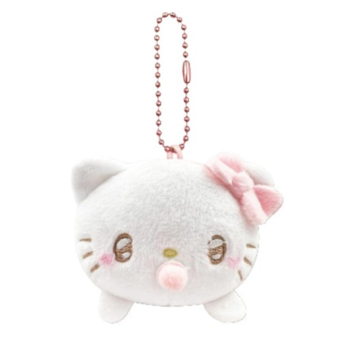 San-X Sanrio Angel Baby Hello Kitty Liegendes Maskottchen 8cm Plüschtier