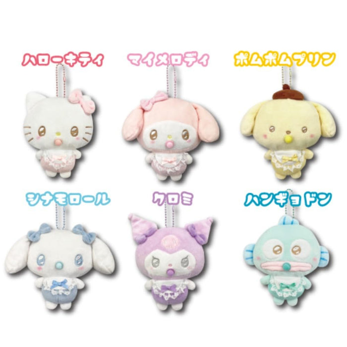 San-X Cinnamoroll Angel Baby Mascot Pouch - 13x10cm Case