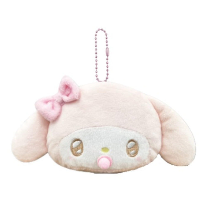 San-X My Melody Angel Baby Mini Face Pouch with Shoulder Strap H8xW10xD3cm