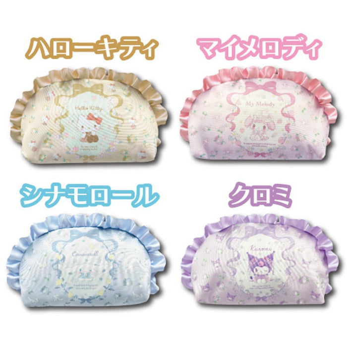 San-X Multi Pouch Frill Kuromi H11xW20xD6CM - Hatayama Shoji Sanrio