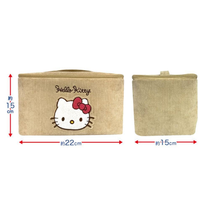 San-X Kosmetiktasche Cord Sanrio My Melody 15x22x15cm