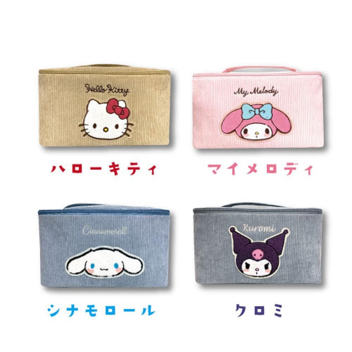 San-X Kosmetiktasche Cord Sanrio My Melody 15x22x15cm