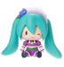 Sega Hatsune Miku Love and Berry Fuwa Puchi Deformed Figure Kirarin Purple- Japan Figure Store - #1 Bring To You The Best Japanese Goods