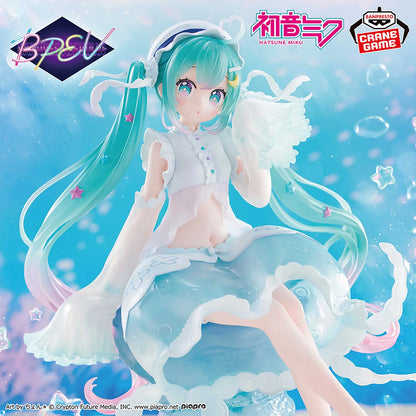 Banpresto Hatsune Miku Clear Luxe Jellyfish Evolve Figure 7.9in