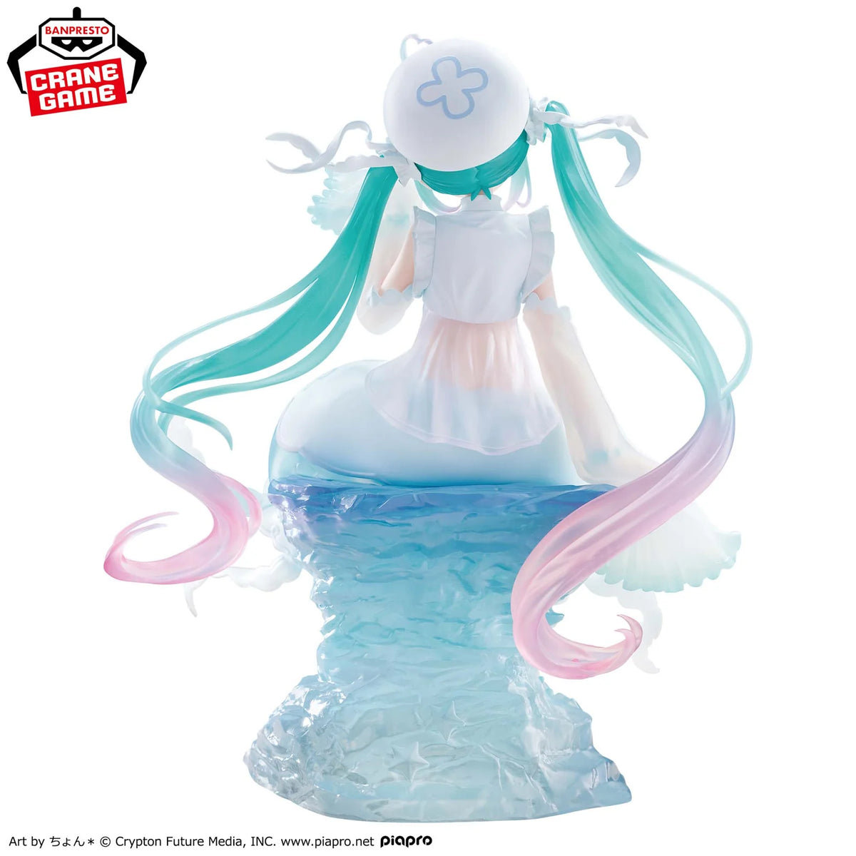 Banpresto Hatsune Miku Clear Luxe Jellyfish Evolve Figure 7.9in