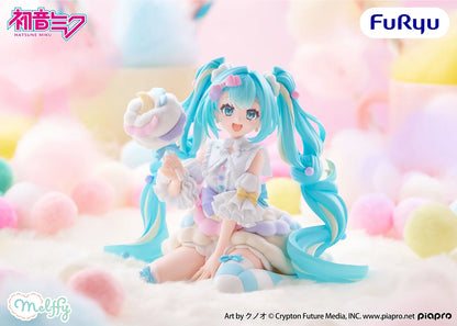 FuRyu Hatsune Miku Sugar Cloud melffy Figure 10.5cm Cotton Candy Theme