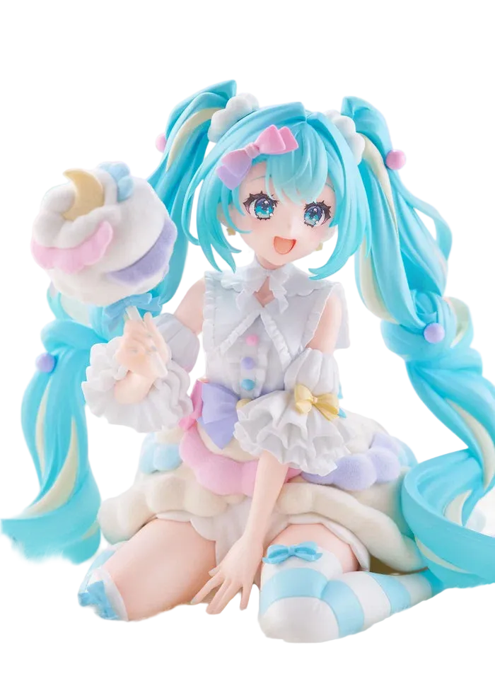 FuRyu Hatsune Miku Sugar Cloud melffy Figure 10.5cm Cotton Candy Theme