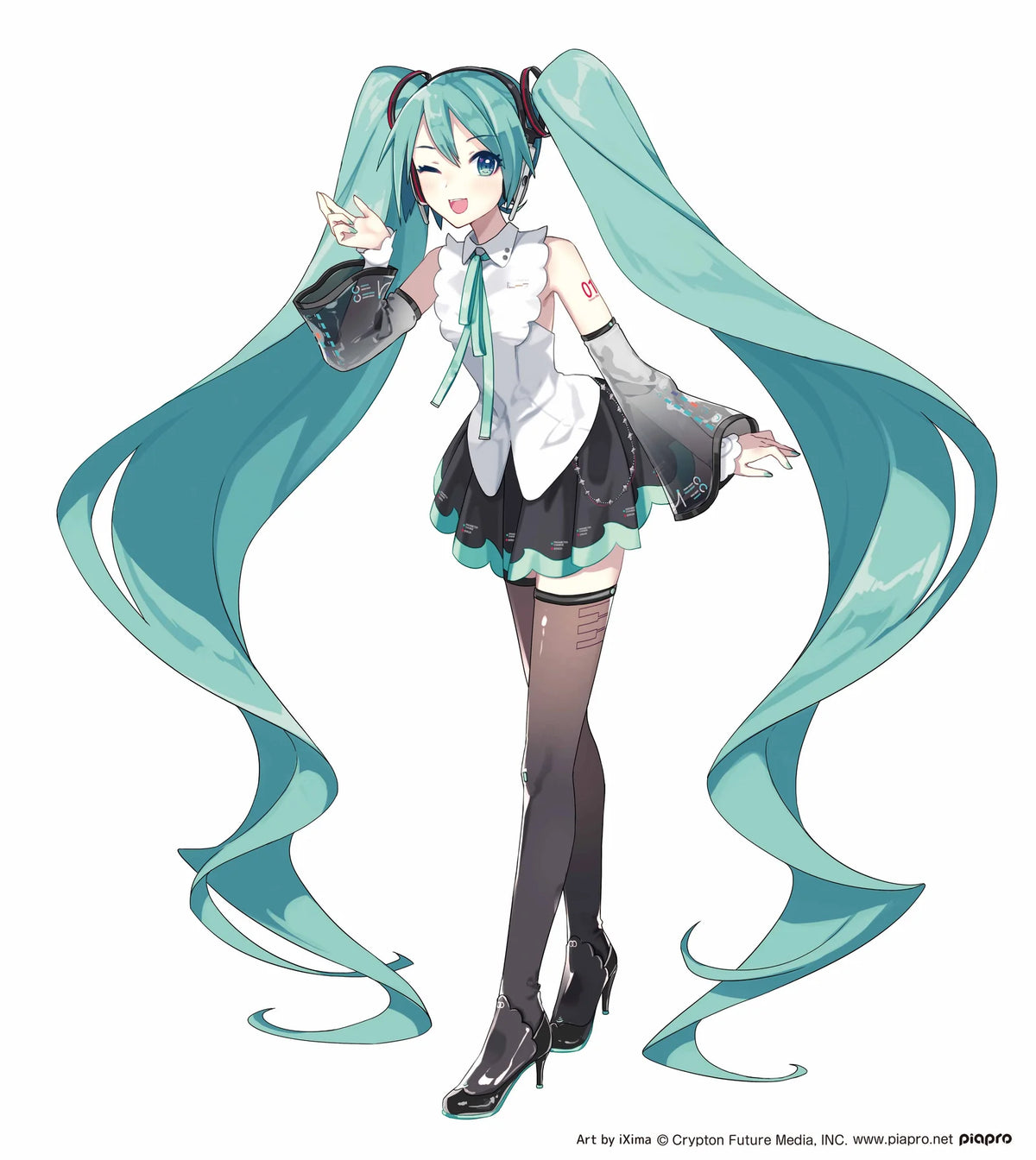 Taito Hatsune Miku T-Most NT Version Figure Purple 25cm