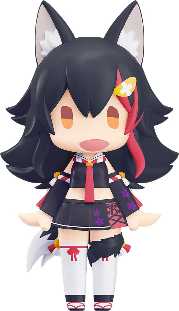 Good Smile Company Hello! Good Smile Hololive Production Ookami Mio Figure
