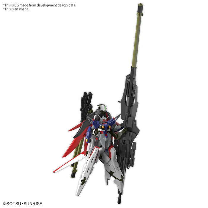 Bandai Hg 1/144 Destiny Gundam Seed Freedom Spec II with Zeus Silhouette Model Kit