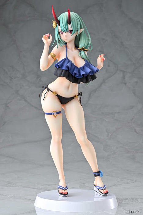 Q-Six Hitoyo-Chan No Junan Akari Figurine de collection premium à l'échelle 1/6