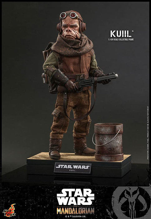 Hot Toys Star Wars Mandalorian Kuiil 1/6 Scale Brown Figure