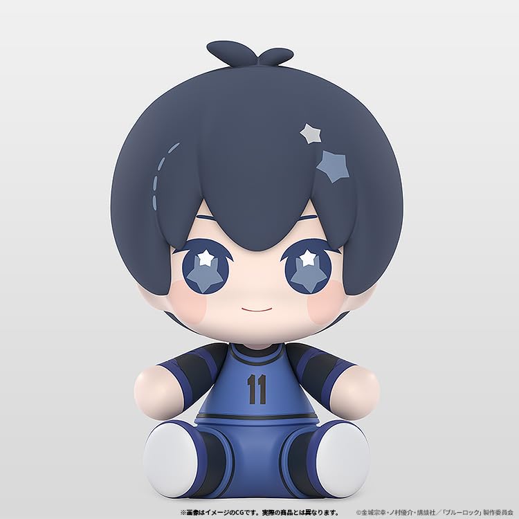 Orange Red Huggy Good Smile Blue Lock Isagi Yoichi Plush Toy Collectible- Japan Figure Store - #1 Bring To You The Best Japanese Goods