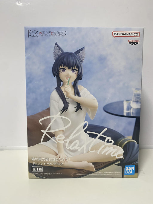 Banpresto Relax Time Delta Figure I Want To Be A Powerful Figure In The Shadows