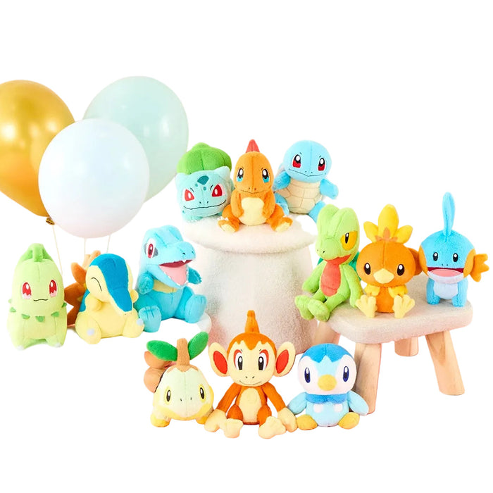 Pokémon 30th Anniversary Vol.1 Lottery Prize Starters Plushie Collection