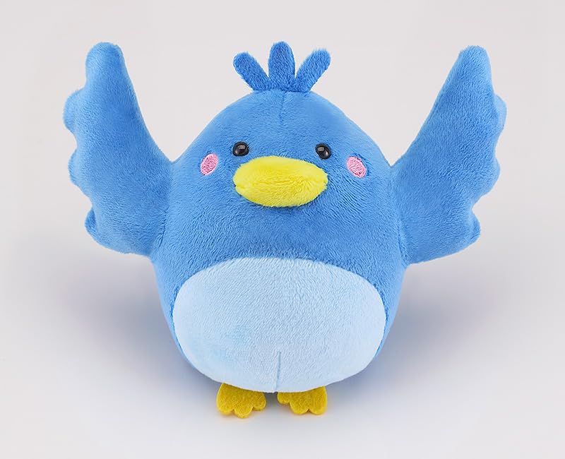 Peluche oiseau bleu Irasutoya de Good Smile Company - Compagnon doux et câlin