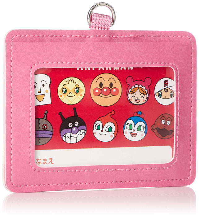 Sanrio Anpanman Pass Case with Neck Strap Dokin-Chan Design