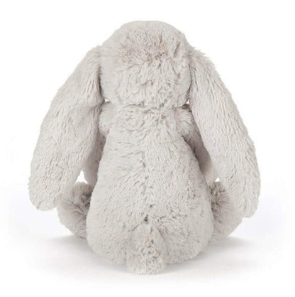 Jelly Cat Blossom Bunny Plush Toy Silver with Pink Flowers 18cm Import- Japan Figure Store - #1 Bring To You The Best Japanese Goods