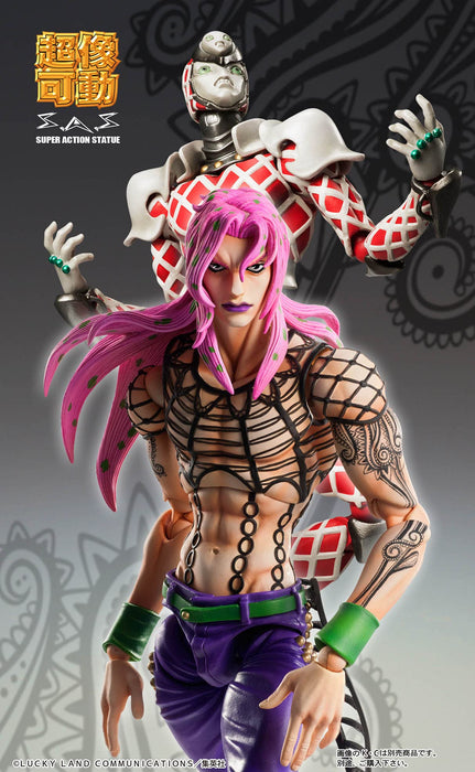 Doctors Entertainment Jojo Diavolo Super Action Statue 2024 Re-Release #63