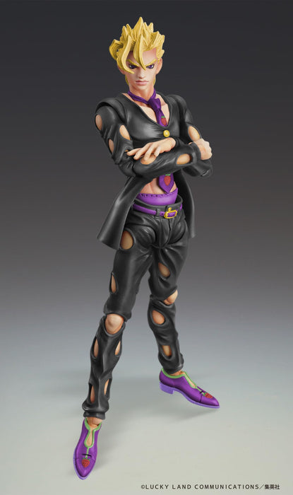 Doctors Entertainment Jojo Ougon No Kaze Fugo Action Statue Black 2024 Re-Release