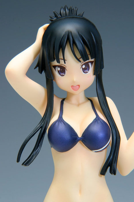 Wave Beach Queens 1/10 Akiyama Mio Swimsuit Figure Collectible