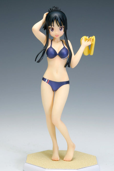 Wave Beach Queens 1/10 Akiyama Mio Swimsuit Figure Collectible