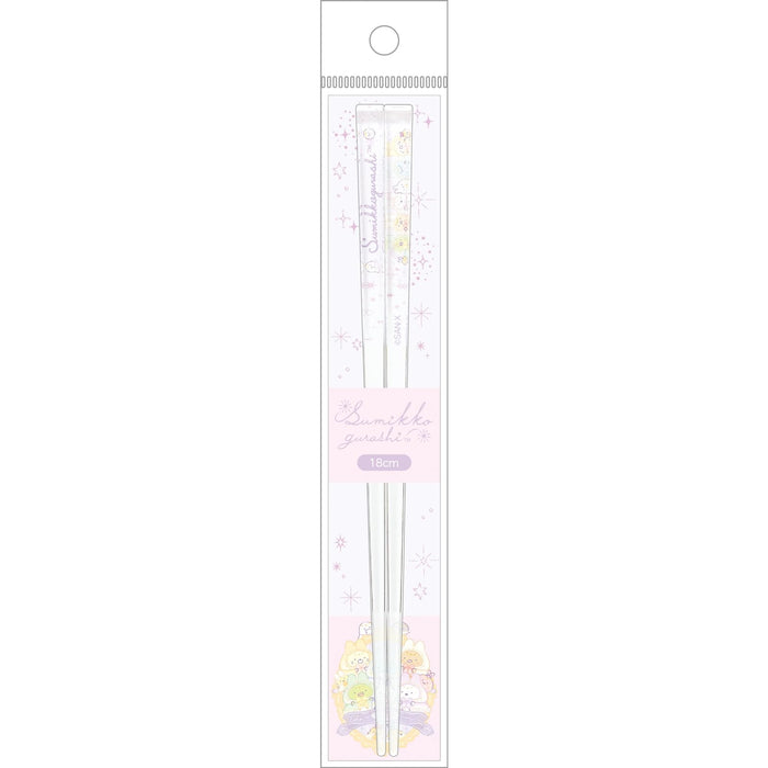 San-X Sumikko Gurashi Clear Chopsticks Ka25101 - Durable and Stylish Eating Utensils