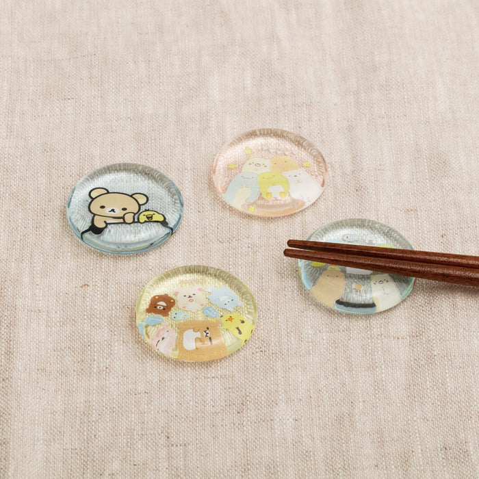 San-X Rilakkuma Transparentes, weiches Kissen Ka26301