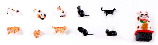KATO 1/150 Japanese Cat Diorama Supplies 24-710 Model Kit