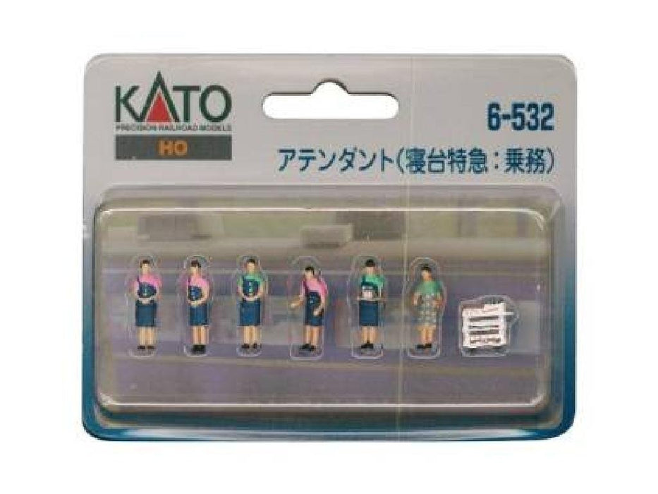 Kato HO Gauge Attendant Sleeper Express Crew Diorama 6-532 Supplies