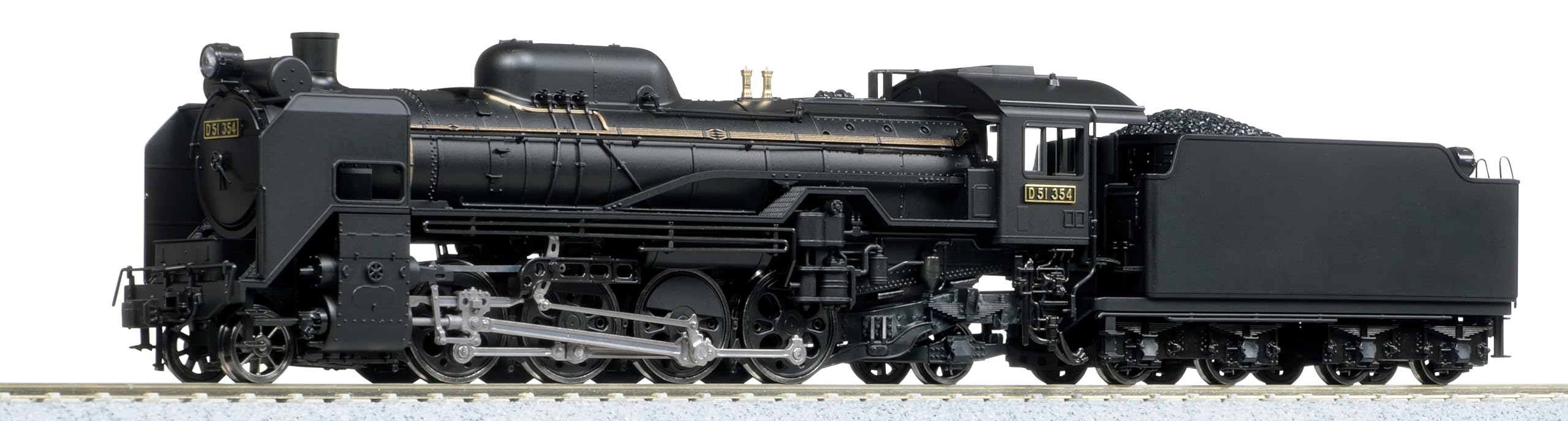 Kato Ho Gauge D51 Steam Locomotive 1-203 Model Train Engine