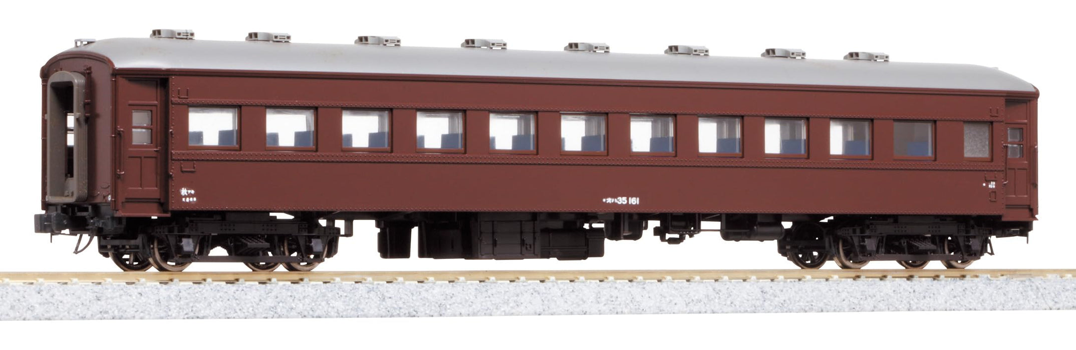 KATO Ho Gauge Oha35 Brown 1-512 Model Passenger Car for Railroad Enthusiasts