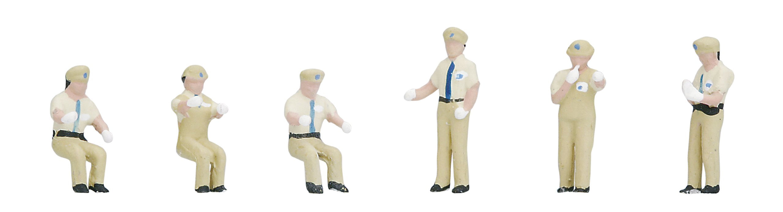 Kato N Gauge Driver Conductor Summer Uniform Beige Diorama Supplies 24-276