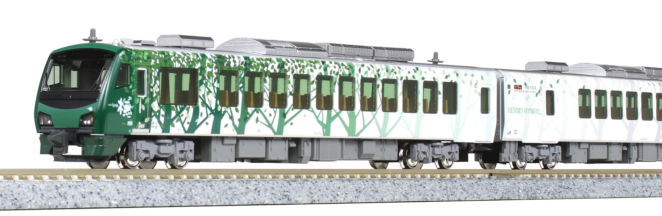 KATO N Gauge HB-E300 Series Resort Shirakami Diecast 4-Car Set Model 10-2073