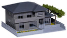 KATO Diorama: N Gauge House With Garden Charcoal Gray Model 23-403D