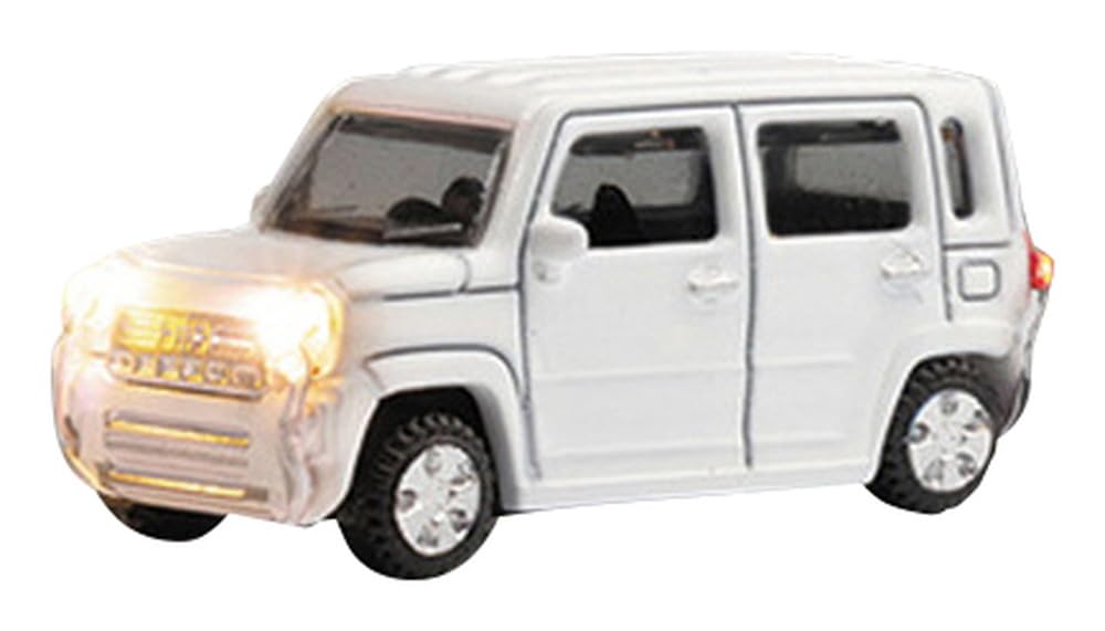 Kato N Gauge Just Plug Light SUV White Diorama Supplies 24-683A