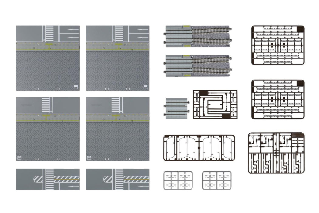 Ensemble de rails de chemin de fer Unitram Kato N Gauge Tv4 40-814 - Fournitures pour trains miniatures