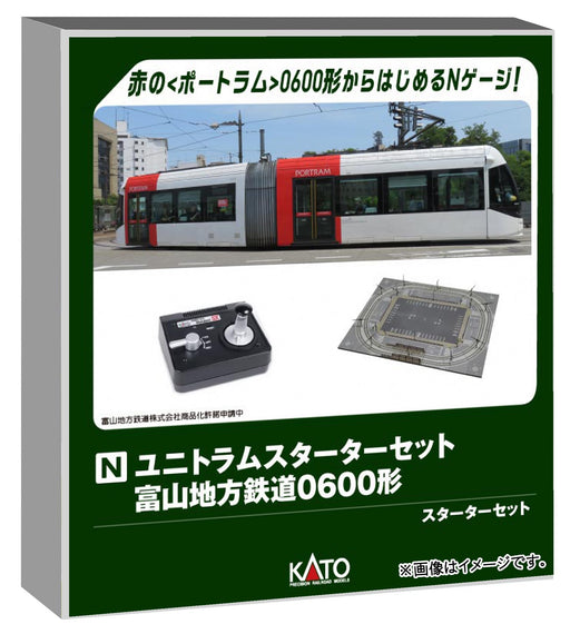 Kato Unitram Starter Set Toyama Chiho Railway 0600 Series Model 40-903