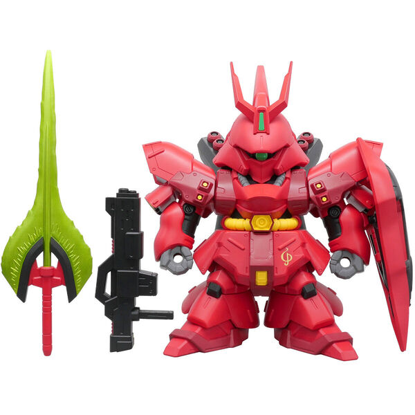 Plex Kidou Senshi Gundam Char's Gegenangriff Jumbo Sazabi Soft Vinyl Figur SD