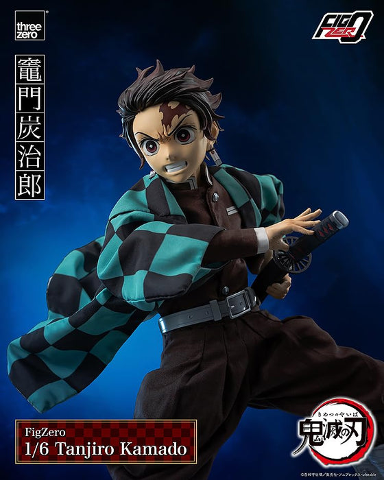 Threezero Kimetsu No Yaiba Kamado Tanjirou Figzero 1/6 Scale Action Figure