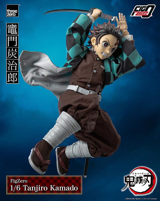 Threezero Kimetsu No Yaiba Kamado Tanjirou Figzero 1/6 Scale Action Figure