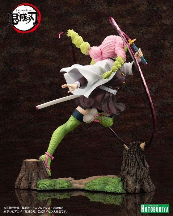 Statue Kotobukiya Kimetsu No Yaiba Kanroji Mitsuri Artfx J à l'échelle 1/8