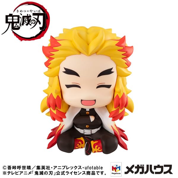 Megahouse Kimetsu No Yaiba Rengoku Kyoujurou Look Up Nikkori Ver. Figure