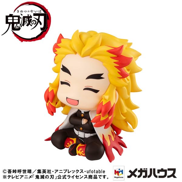 Megahouse Kimetsu No Yaiba Rengoku Kyoujurou Look Up Nikkori Ver. Figure