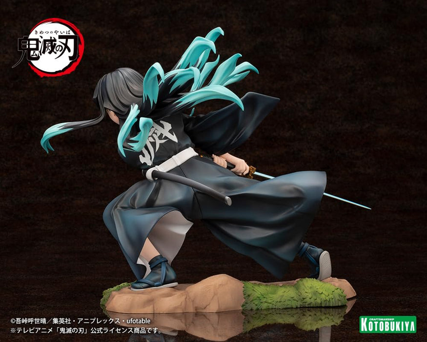 Kotobukiya Kimetsu No Yaiba Artfx J Tokitou Muichirou 1/8 Scale Figure