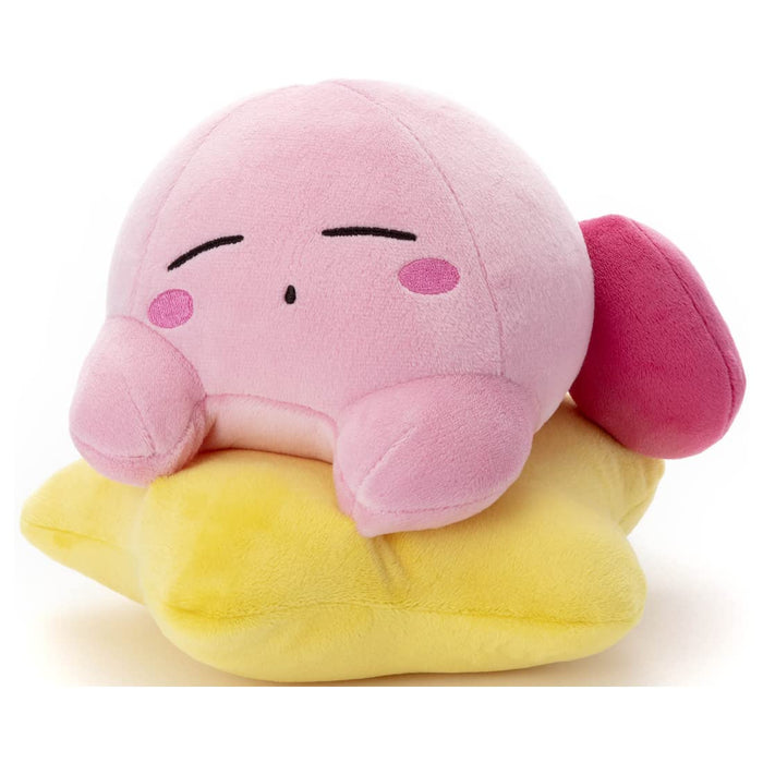 Takara Tomy Arts Japan Kirby Of The Stars 30Th Sleeping Friend Kirby Plush Toy 22Cm