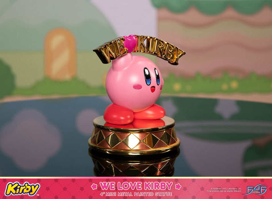 First 4 Figures Kirby Metal Mini Statue - We Love Kirby Series Collectible